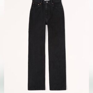 H&M highly stretched straight leg denim USA 4